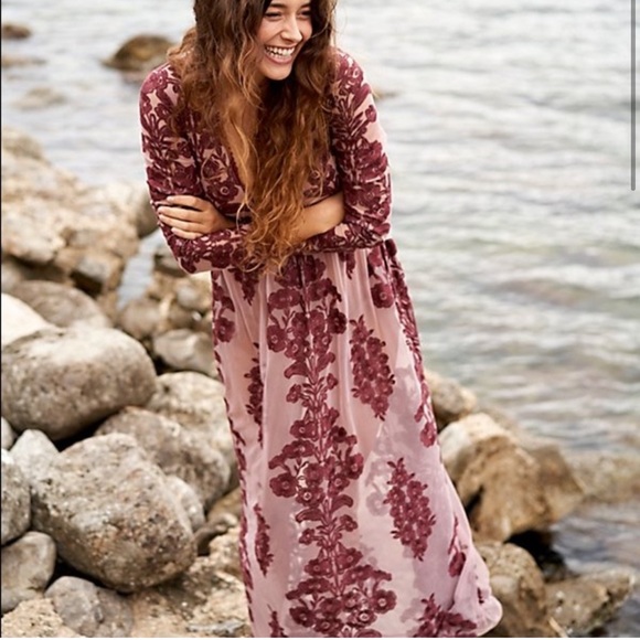 Rare For Love and Lemons Temecula Maxi Dress S EUC - Picture 3 of 5